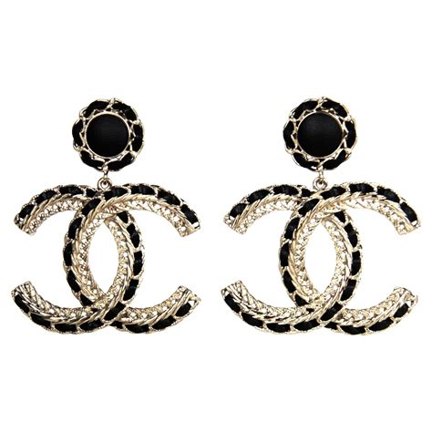 chanel earrings big|Chanel earrings euro price.